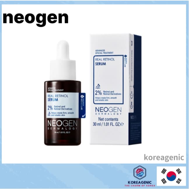 [neogen] Dermalogy Real Retinol Serum 30ml/Brilho Jovem , Smoot