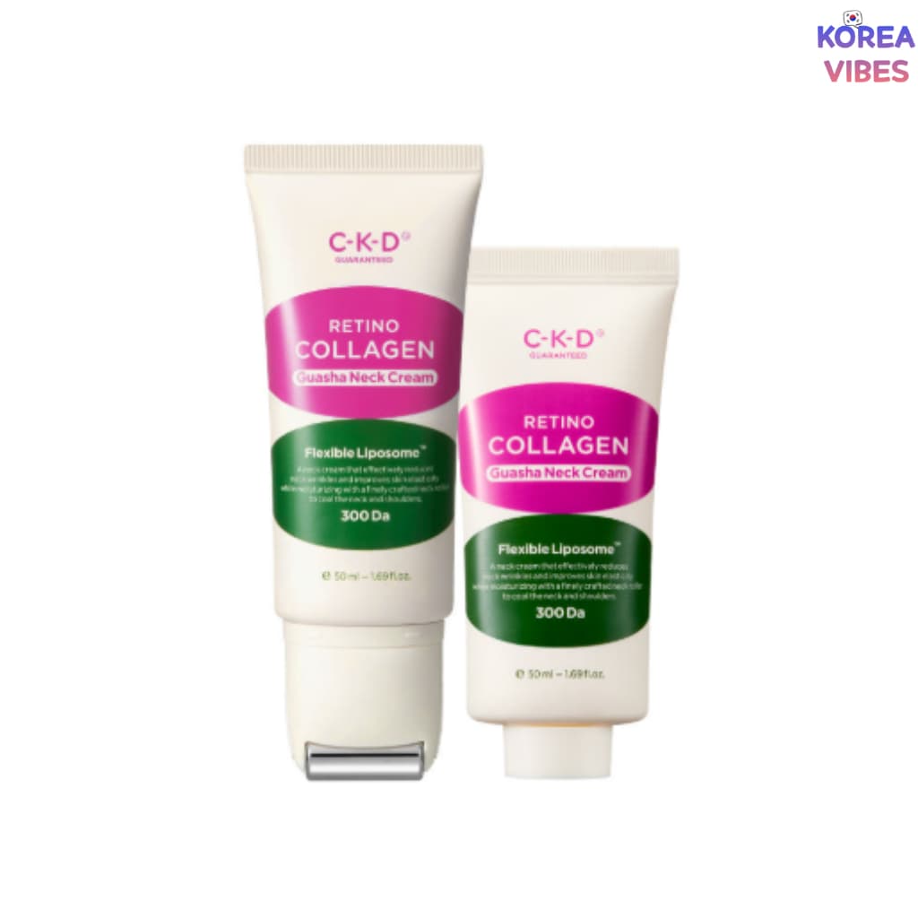 CKD Retino Colágeno Pequena Molécula 300 Guasha Creme Para Pescoço 50ml
