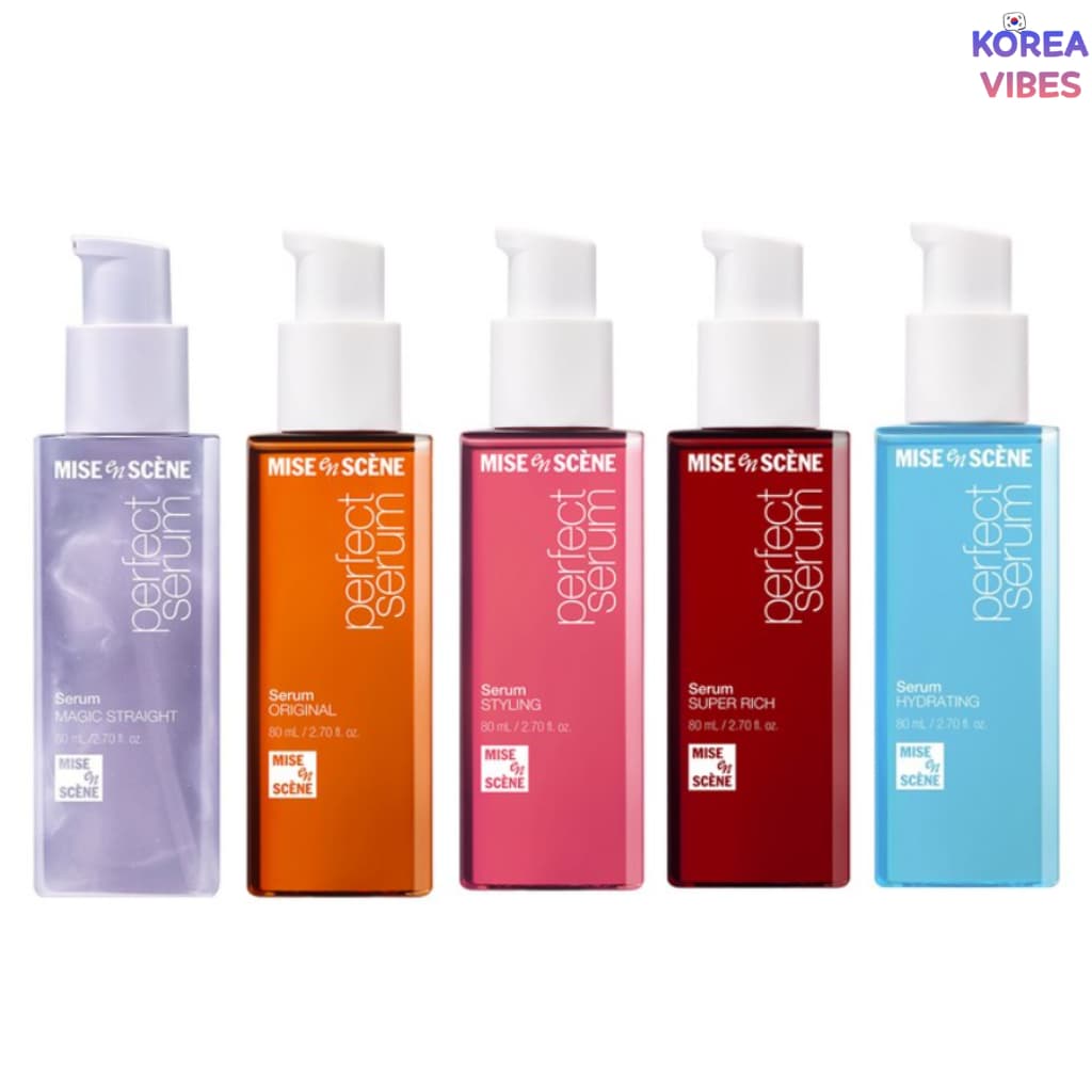 [Mise En Scene] Perfect Serum 80ml Tratamento Capilar-Resgate De Cabelos Danificados , Essência , Proteção Térmica