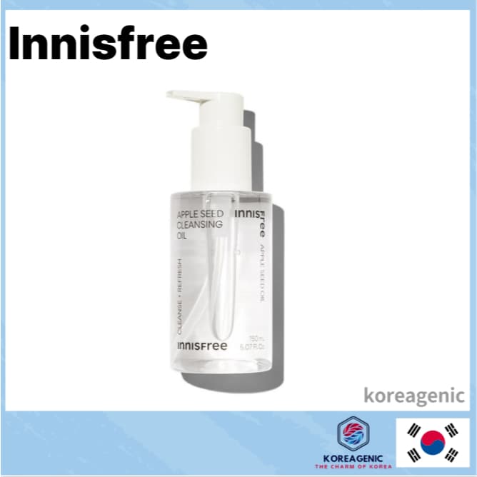 [Innisfree] Óleo De Limpeza Refrescante-Com Semente De Maçã 150ml/, Nourishi Da koreagenic