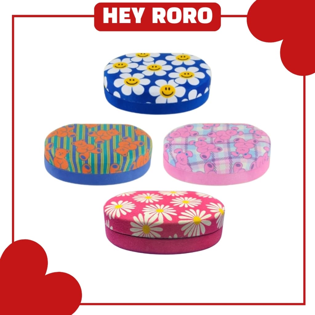 Wiggle Caixa De Joias Redonda 5 Tipos