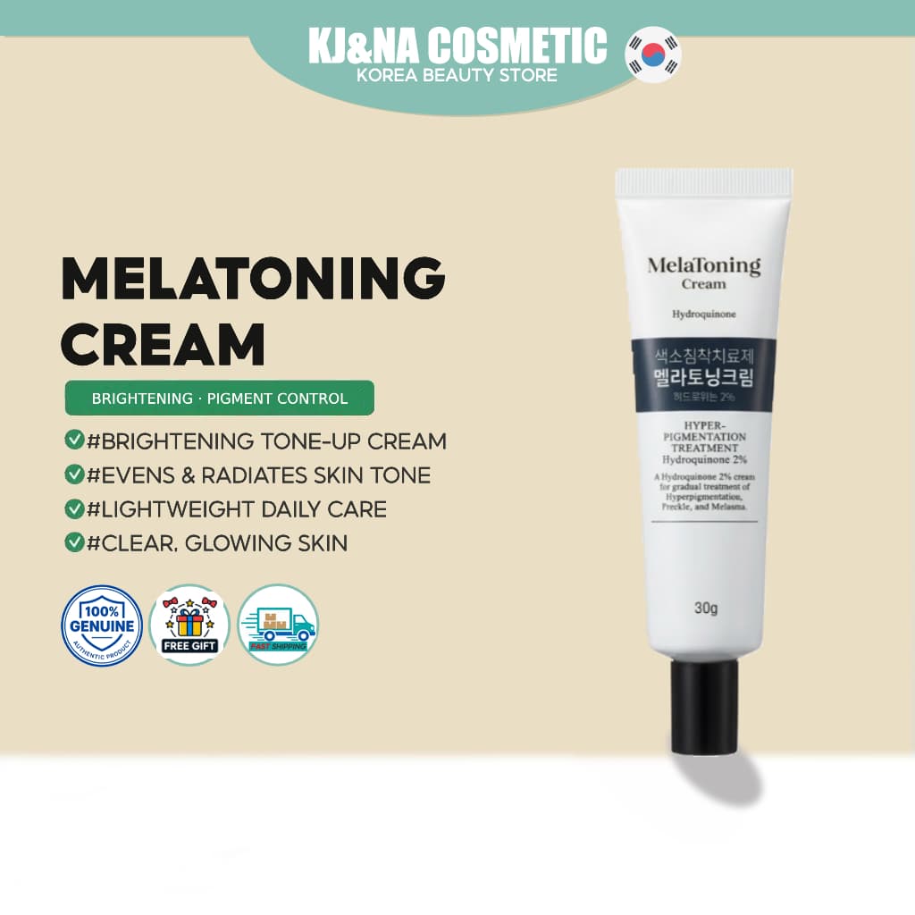 [Dong-A Pharm] Creme Melatoning 30g-Cuidado Suave Do Tom Da Pele E Suporte Para Aparência De Manchas Escuras