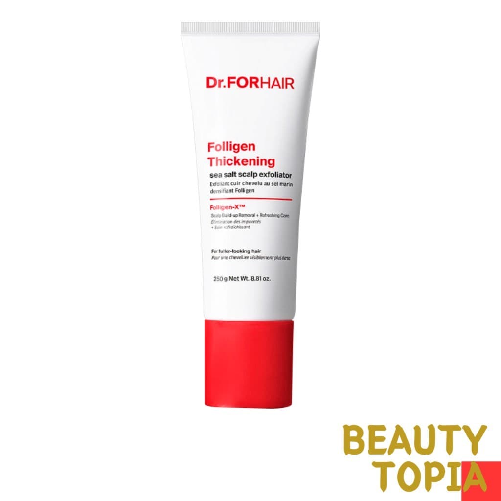 Dr FORHAIR Esfoliante Capilar Folligen Thickening Sea salt Scalp Exfoliator 250g