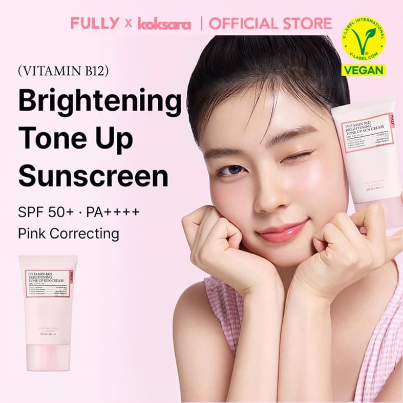 FULLY OFFICIAL Vitamin B12 Brightening Tone-Up Sunscreen 50ml