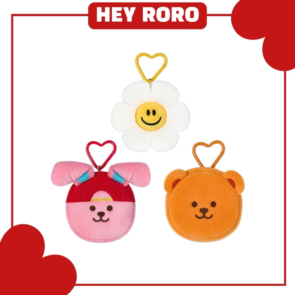 Chaveiro Wiggle Coin Purse 3 Tipos