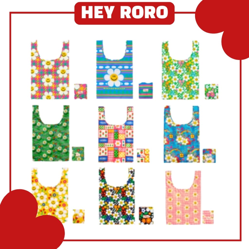 Saco De Piquenique Dobrável Wiggle , Sacola De Compras Ecológica , 9 Tipos