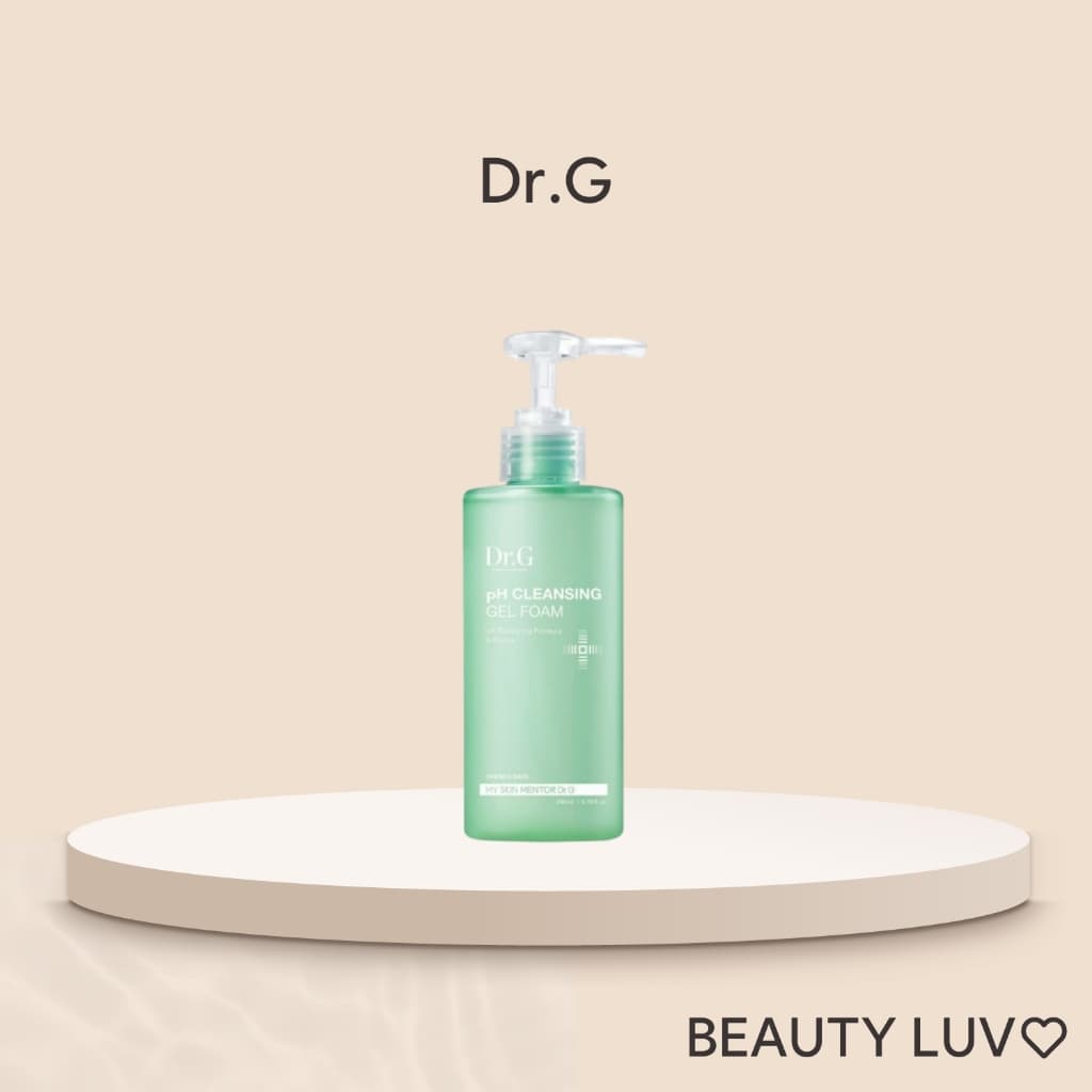 [Dr.G] Gel de Limpeza Facial pH Cleansing Gel Foam 200ml / Baixo pH, Limpeza Gentil, Pele Sensível