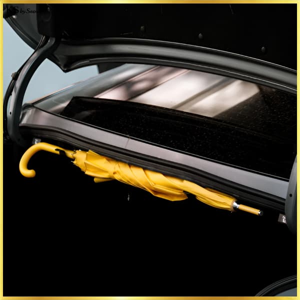 [Daiso Korea] Conjunto De Gancho Para Guarda-Chuva De Porta-Malas De Carro , Organizador Veículo , Ganchos De Armazename