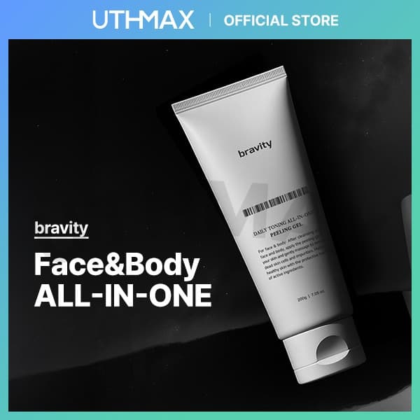 [BRAVITY Oficial] Gel Peeling Tudo Em Um Tonificante Diário 200g (K-Beauty)