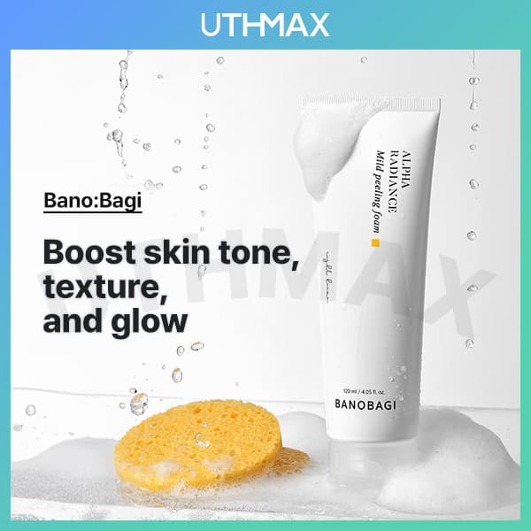 [BANOBAGI] Espuma Peeling Suave Alpha Radiance 120ml – Pele Clara E Brilhante