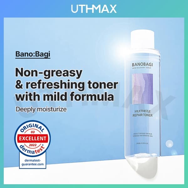 [BANOBAGI] Toner Reparador De Cardo Mariano 200ml Alta Concentração