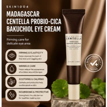Centella Eye Cream 20ml Leve Umidade Cuidados Com Os Olhos Pele Suave Diários