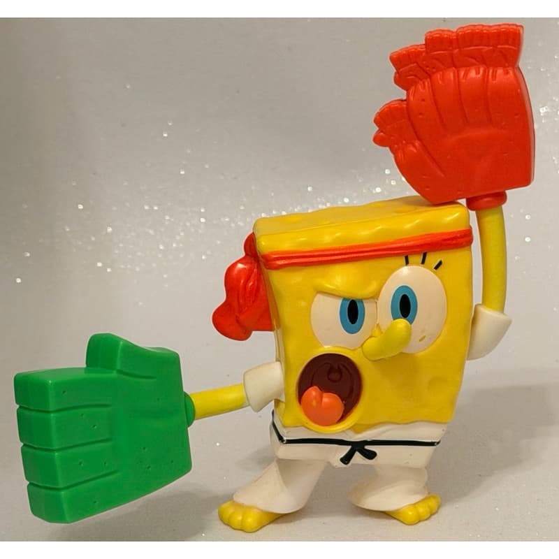 Bob Esponja McDonalds 2012 Brinquedo Interativo Colecionável Fora de Linha