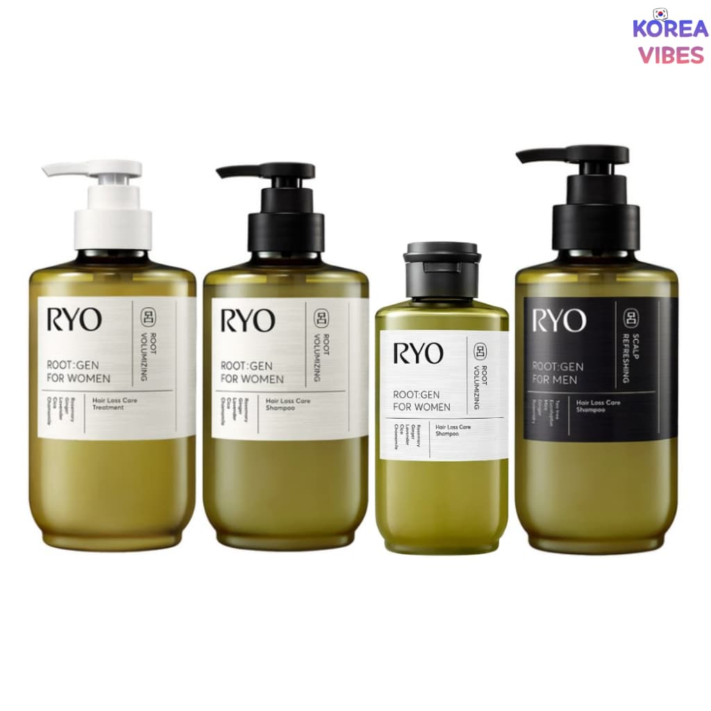 Ryo Root:Gen Shampoo Para Queda De Cabelo , Tratamento 353ml