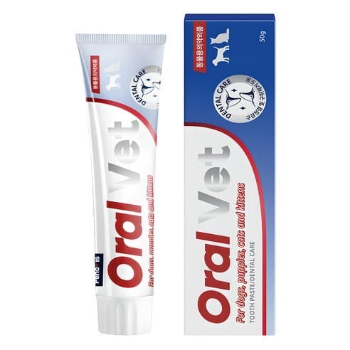 [K-STYLE] PENOVIS Oral Vet Pasta De Dente Para Animais De Estimação Fórmula De Tensão Clínica 80g Cuidados Dentários Cãe