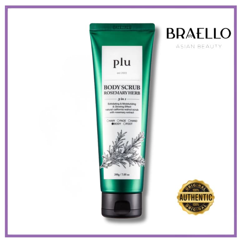 Plu Body Scrub Rosemary Herb - 200g