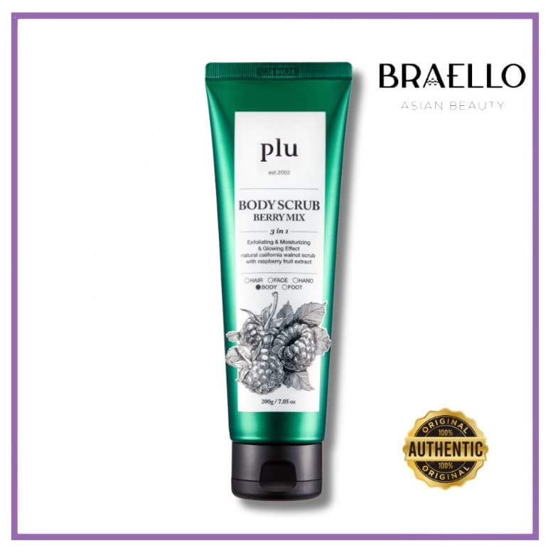 Plu Body Scrub Berry Mix - 200g