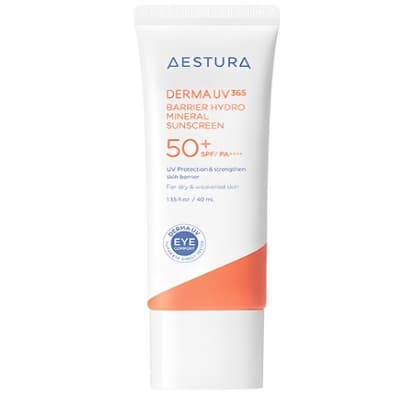 [AESTURA] Derma UV365 Protetor Solar Hidro Mineral Barreira Fps50 + PA + 40ml