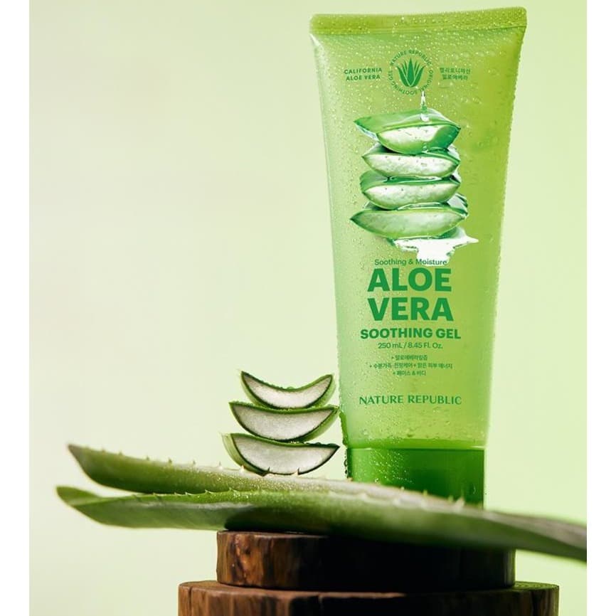 [NATURE REPUBLIC] Tubo De Gel Calmante E Hidratante Aloe Vera 92 % 250ml
