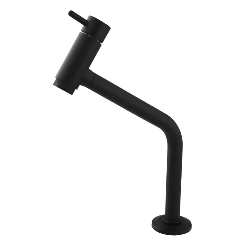 Torneira Para Banheiro Cozinha Bancada link Preto Abs