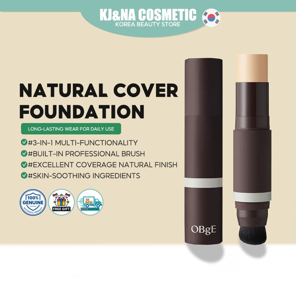 [OBgE] Base Natural Cover Fps50 + PA + 13g (3 Tons) 3 Em 1