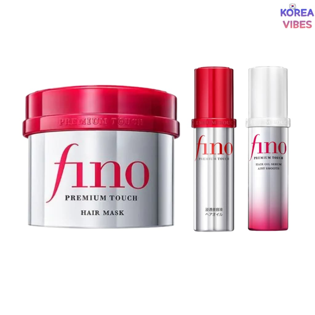Máscara Capilar SHISEIDO FINO PREMIUM TOUCH 230g , Óleo 70ml , Sérum