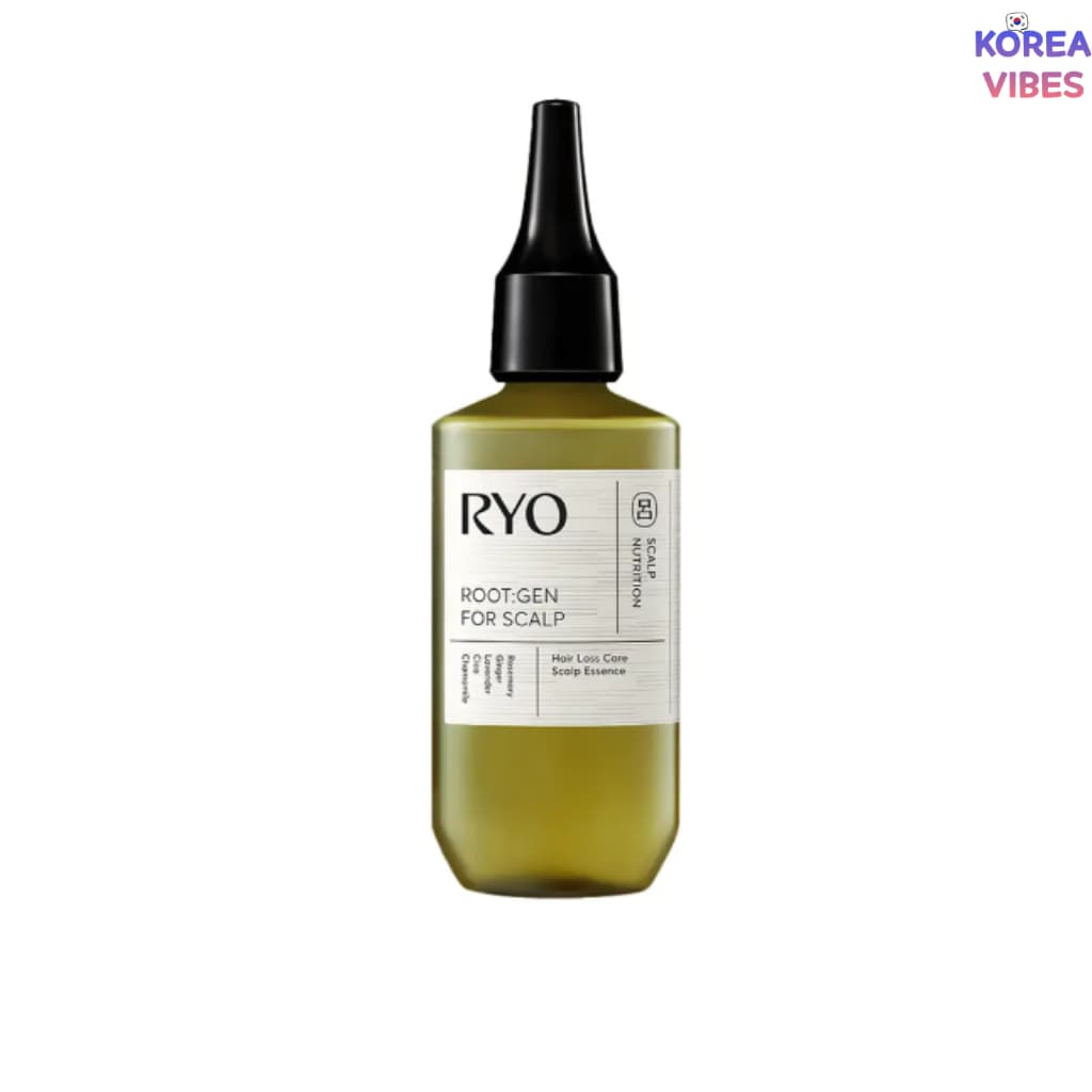 Ryo RootGen Essência Para Couro Cabeludo Cuidados Com A Queda De Cabelo 80ml