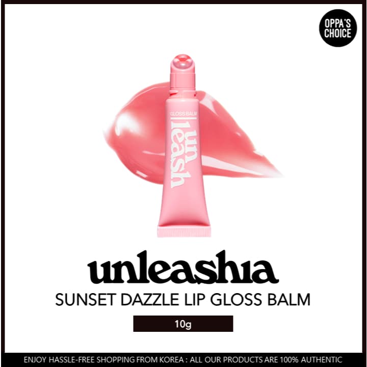 UNLEASHIA SUNSET DAZZLE LIP GLOSS BALM