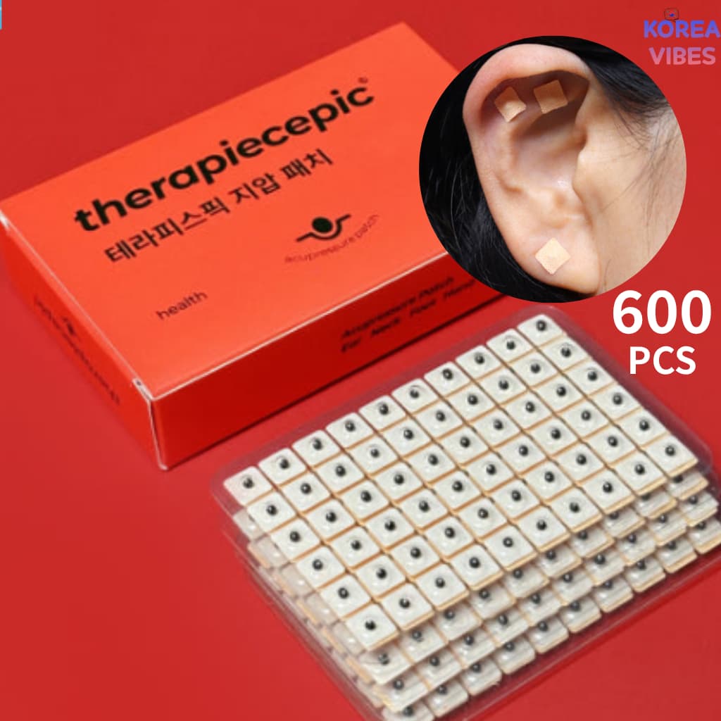THERAPIECEPIC Remendo De Acupressão De Ouvido 600P Adesivo De Circulação Sanguínea Terapia De Pressão