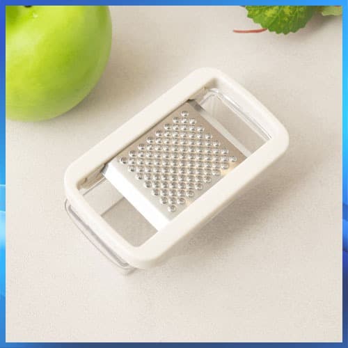 Ralador De Cozinha Compacto De Aço Inoxidável Com Armazenamento De Queijo Gengibre Alho Picado Limão Zester Comida Para