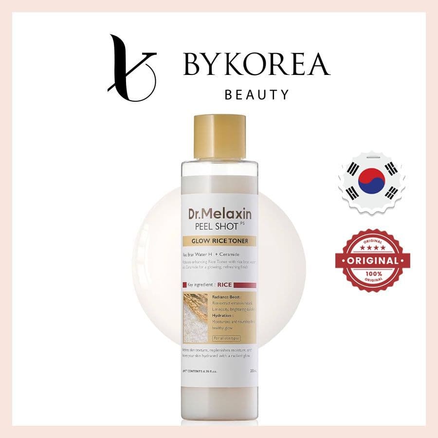 Dr.Melaxin Peel Shot Glow Rice Toner 200ml