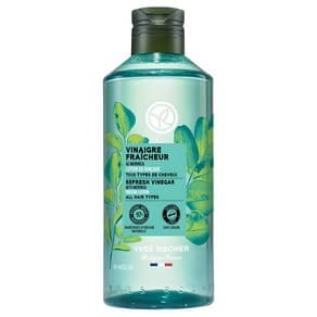 Yves Rocher Refresh Vinagre Com Moringa Enxágue Para Couro Cabeludo 400ml , 1ud | Cuidados O Oleoso · Purificação Profun