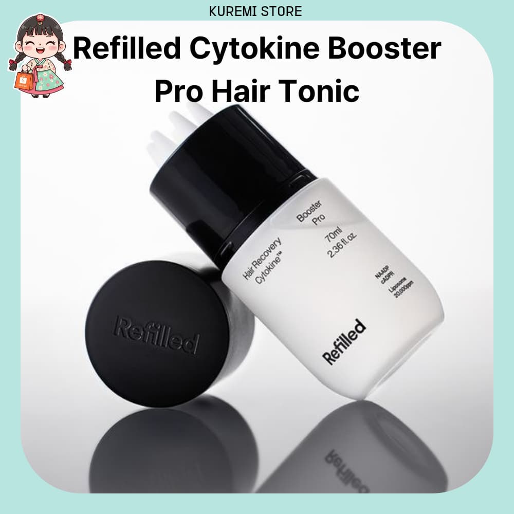 ✨ Tônico Capilar Cytokine Booster Pro Recarregado | Tratamento Do Couro Cabeludo De 1a Classificação Antiqueda E Crescim
