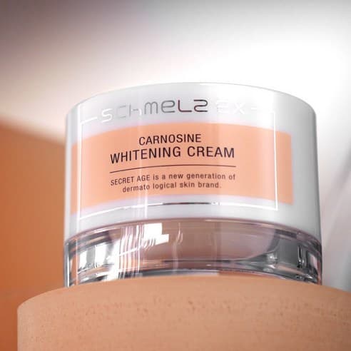 Secret Age SchmelzEX Creme Antioxidante Branqueador De Carnosina 50g (1 Unidade) Cuidado Para Manchas Escuras E Melasma