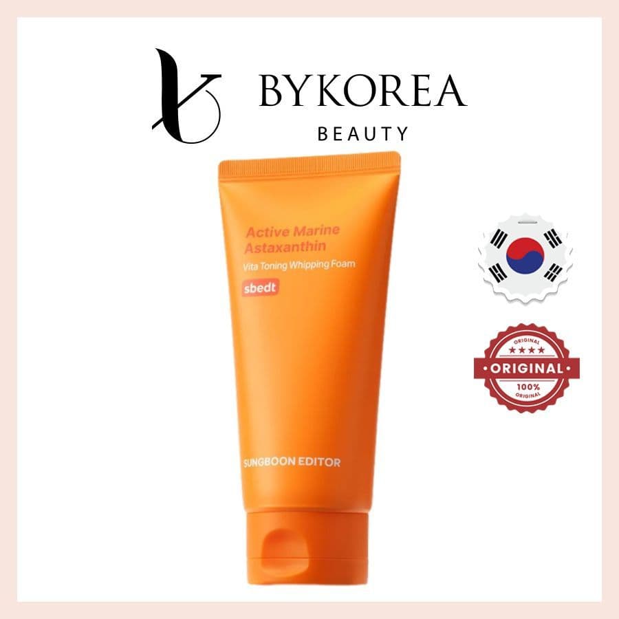SUNGBOON EDITOR Active Marine Astaxanthin Vita Toning Whipping Foam 120g