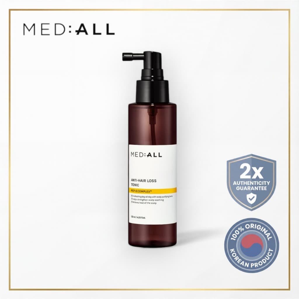 MediAll scalp Cooling tonic 120ml – Atualização Do Couro Cabeludo | Tônico De Limpeza , Cuidado Oleoso