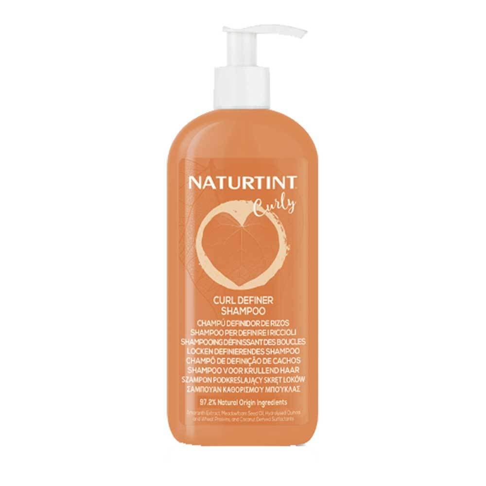 Naturtint Curl Definidor Shampoo 330ml Hidratante Para Cabelos Encaracolados Leve Cuidados Com As Cachos Limpeza Diária