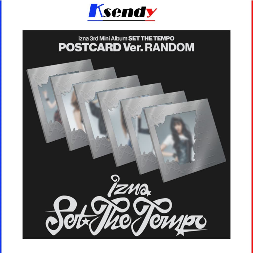 izna 3rd Mini Album [ SET THE TEMPO ] POSTCARD Ver.