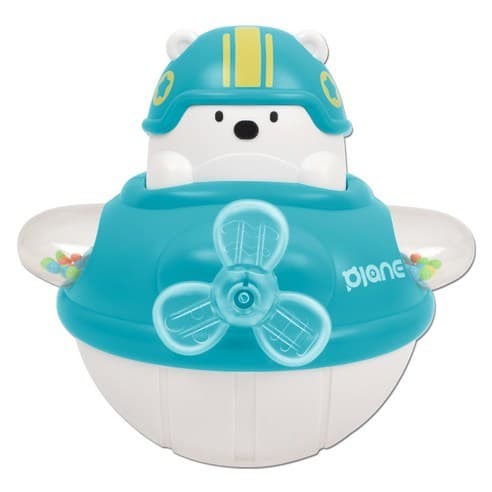 🇰🇷 Brinquedo Copo Leve Little Bear Propeller Mood-Menta , 1 Unidade | Sensorial Para Bebê , Luz Noturna , Musical