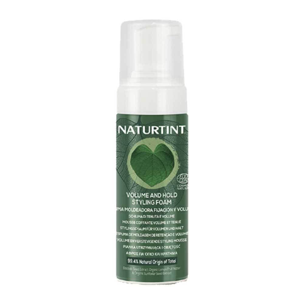 Naturtint Volume & Hold Espuma Modeladora De Cabelo 125ml Mousse Leve Estilo De Aparência Natural