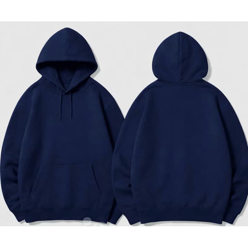 Moletom Flanelado por dentro, Liso Unissex Canguru - Conforto e Estilo com Capuz e Bolso