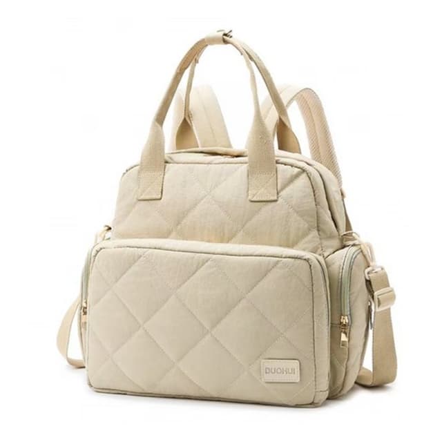 [Mayson] Mochila E Bolsa Para Fraldas De Bebê – Carrinho À Prova D'água , Porta-Garrafas Isolado , Sacola Ecológica De G