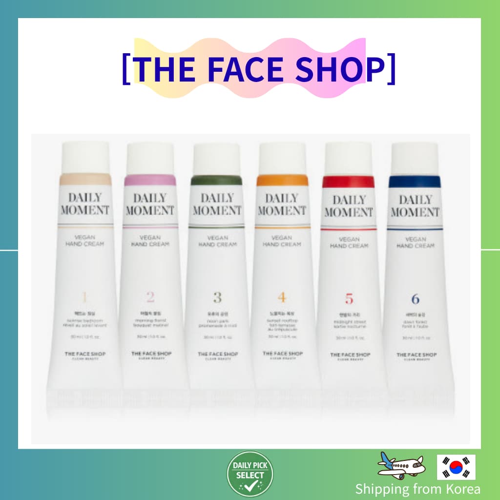 [THE FACE SHOP] Creme Para As Mãos Vegano Momento Diário Hidratante 30ml