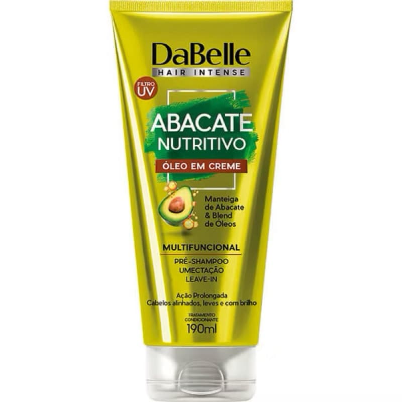 DABELLE HAIR ABACATE NUTRITIVO – ÓLEO EM CREME 190ML