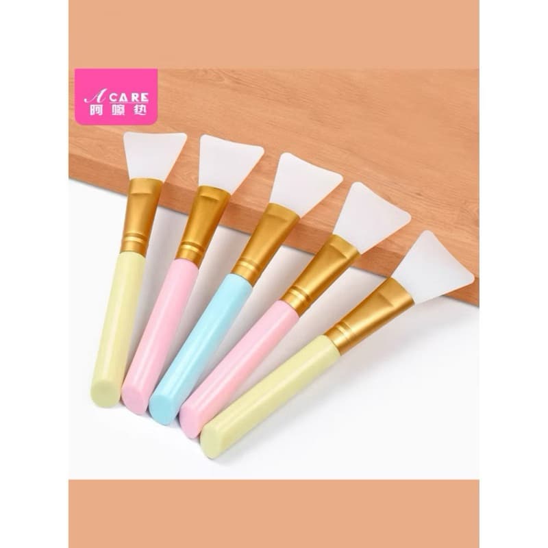 Pincel de Silicone para Máscara Facial com Aplicação Uniforme 14x3cm