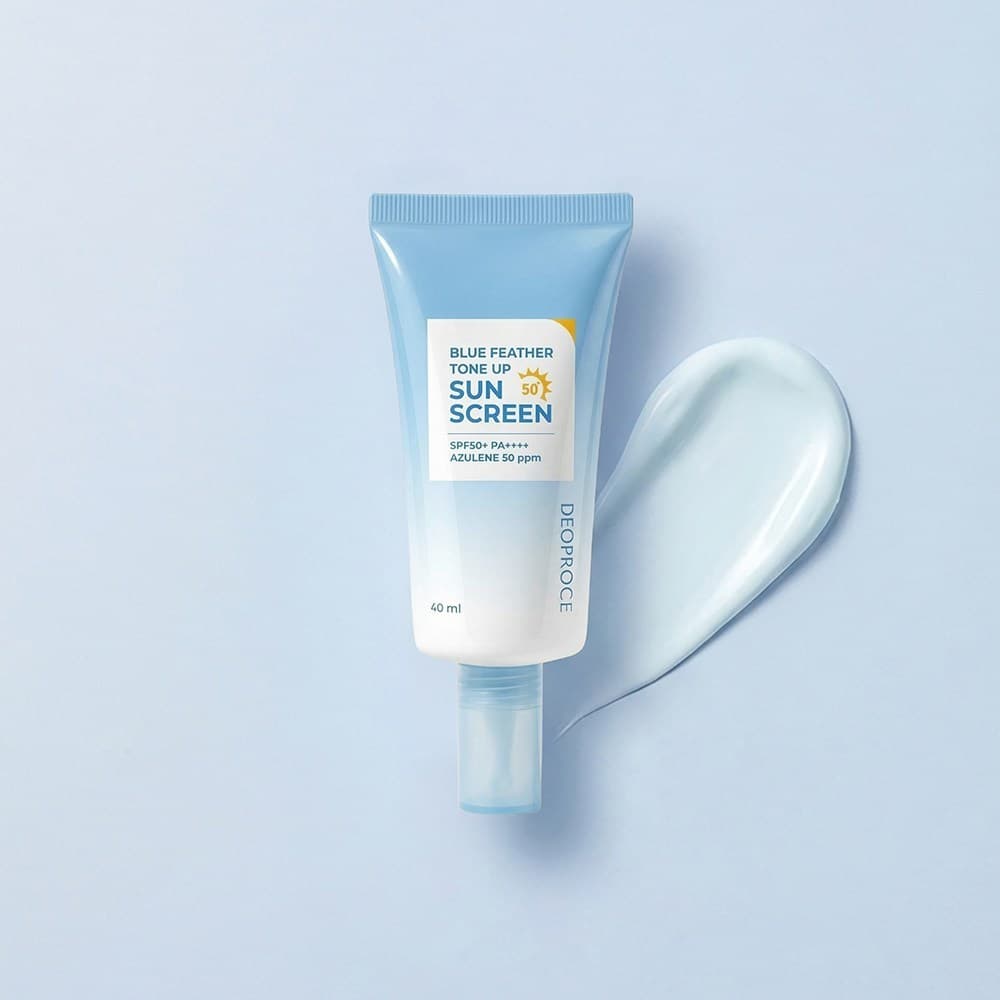 DEOPROCE Tela Solar Tonificante Pena Azul Fps50 + PA + 40ml