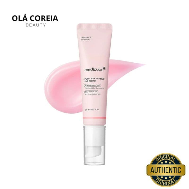medicube-Creme De Olhos Peptídeo Rosa PDRN 30ml