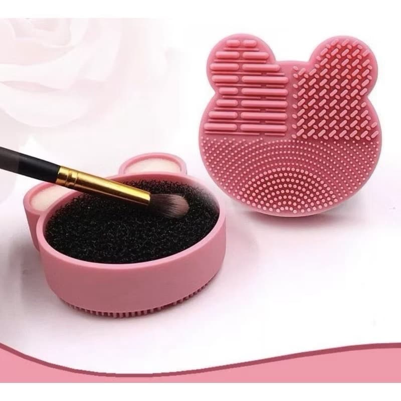 LIMPADOR DE PÍNCEL - MeiUSTAR COR ROSA CLARO