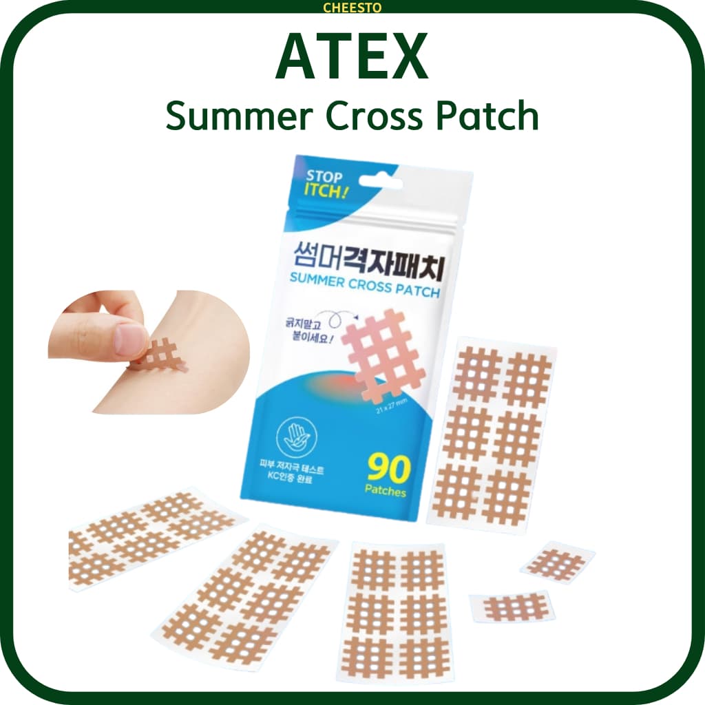 Remendo Cruzado De Verão ATEX 90pcs De Grade Cruzada