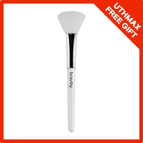 [BRAVITY Oficial] Pacote Espátula/Pincel Aplicador De Máscara Facial De Silicone